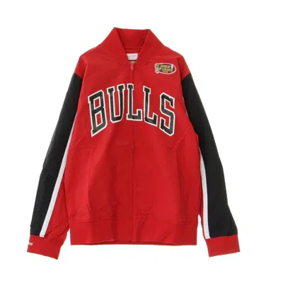 Mitchell & Ness Men's Nba Hook Shoot Warm Up Jacket Chibul In Original Team Colors