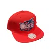 Mitchell & Ness Men's Nba Hwc Houston Rockets Core Basic Snapback Cap In Red In Red