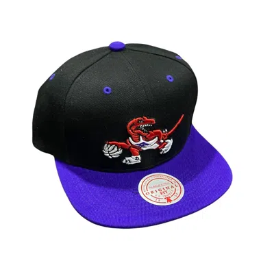 Mitchell & Ness Men's Nba Hwc Toronto Raptors Lotto Pick Snapback Cap In Black/purple In Multi