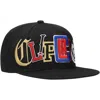 Mitchell & Ness Men's Nba Los Angeles Clippers Hype Type Snapback Cap In Black In Black