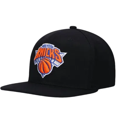 Mitchell & Ness Men's Nba New York Knicks Downtime Redline Snapback Hat In Black