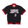 Mitchell & Ness Men's Nba Off Court Warm Up Jacket No 3 Allen Iverson Phi76e Original Team Colors In Original Team Colors