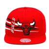 Mitchell & Ness Men's Nba Retro Bolt Deadstock Snapback Hwc Bulls Hat In Red In Red