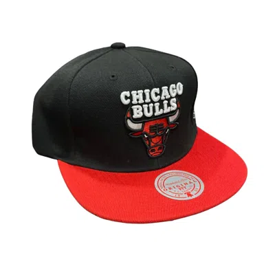Mitchell & Ness Men's Nba The Champs Hwc Chicago Bulls Snapback Hat In Black/red In Multi