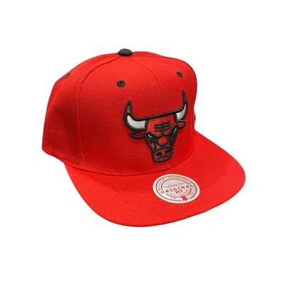 Mitchell & Ness Men's Nba The Champs Hwc Chicago Bulls Snapback Hat In Red