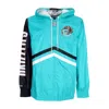 Mitchell & Ness Men's Nba Undeniable Full Zip Windbreaker Hardwood Classics Vangri Windbreaker In Teal
