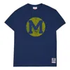 Mitchell & Ness Men's Ncaa Legendary Slub Tee In Navy In Blue