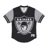 Mitchell & Ness Men's Nfl Jumbotron 3.0 Mesh V-neck Jacket Oakrai Multi/white In Multi/white