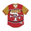 Mitchell & Ness Men's Nfl Jumbotron 3.0 Mesh V-neck Jacket Saf49e Multi/white In Multi/white