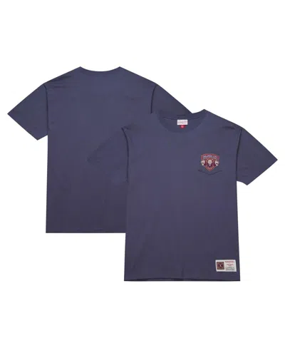 Mitchell & Ness Men's Orlando City Sc 10th Anniversary Premium Pocket T-shirt In Purple
