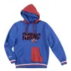 Mitchell & Ness Men's Pistons Double Hoodie In Blue In Blue