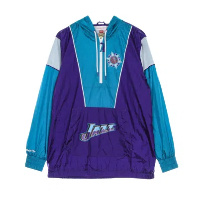 Mitchell & Ness Men's Pull-on Windbreaker Nba Highlight Reel Windbreaker Hardwood Classics Utajaz In Original Team Colors