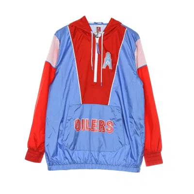 Mitchell & Ness Men's Pull-on Windbreaker Nfl Highlight Reel Windbreaker Houoil Light Blue
