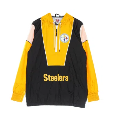 Mitchell & Ness Men's Pull-on Windbreaker Nfl Highlight Reel Windbreaker Pitste Black