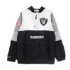 Mitchell & Ness Men's Pull-on Windbreaker Nfl Surprise Win Windbreaker Oakrai In Original Team Colors