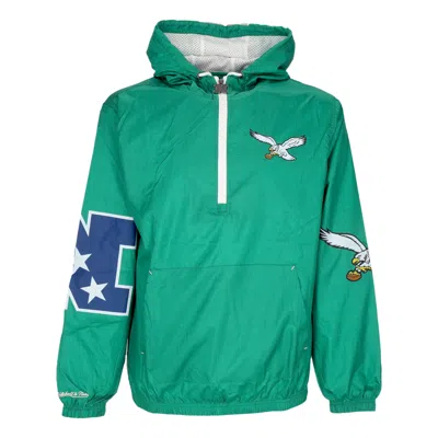 Mitchell & Ness Men's Pull-on Windbreaker Nfl Team Og 2.0 Anorak Windbreaker Phieag Original Team Colors