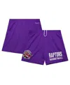 Mitchell & Ness Men's Purple Toronto Raptors Hardwood Classics Gameday Mesh Shorts In Purple