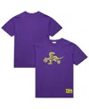 Mitchell & Ness Men's Raptors Purple Toronto Raptors Hardwood Classics Neon Nights Premium T-shirt In Purple