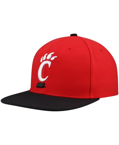 Mitchell & Ness Men's Red/black Cincinnati Bearcats 2-tone 2.0 Snapback Hat In Red Black