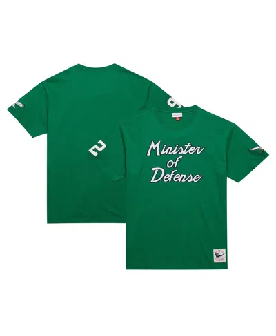 Mitchell & Ness Men's Reggie White Kelly-green Philadelphia Eagles Retired Player Nickname T-shirt In Kelly Green