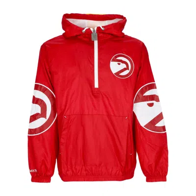 Mitchell & Ness Men's Removable Windbreaker Nba Team Og 2.0 Anorak Windbreaker Atlhaw Original Team Colors