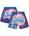 Mitchell & Ness Men's Royal La Clippers Jumbotron 2.0 Sublimated Shorts In Royal