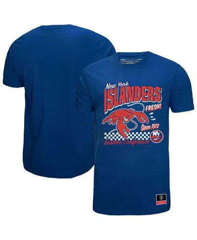 Mitchell & Ness Men's Royal New York Islanders Local Food T-shirt