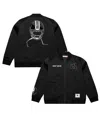 Mitchell & Ness Men's Sean Taylor Black Washington Commanders Name Number Full-zip Bomber Jacket In Black