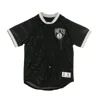 Mitchell & Ness Men's Seasoned Pro Mesh Button Front Bronet Jacket In Nero