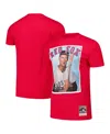 Mitchell & Ness Men's Ted Williams Red Boston Red Sox Cooperstown Collection Collectors Connection T-shirt In Red