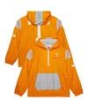 Mitchell & Ness Men's Tennessee Orange Tennessee Volunteers Anorak Vintage Logo Half-zip Hoodie Jacket In Tennessee Orange