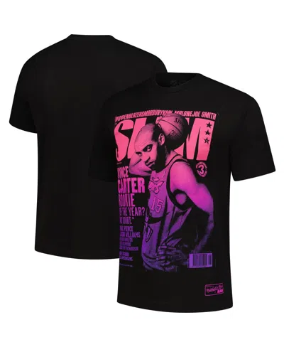 Mitchell & Ness Vince Carter Black Toronto Raptors Slam Gradient T-shirt