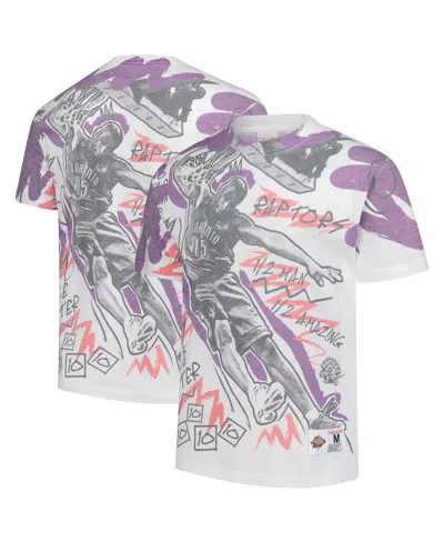 Mitchell & Ness Men's Vince Carter White 2000 Nba All-star Game Showstopper T-shirt