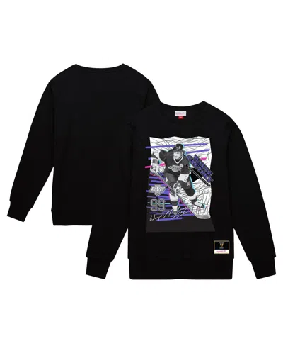 Mitchell & Ness Men's Wayne Gretzky Black Los Angeles Kings Streak Pullover Sweatshirt
