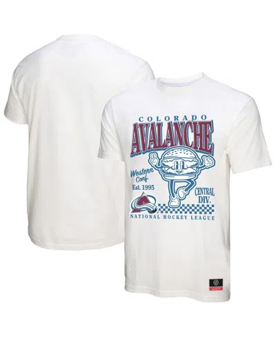 Mitchell & Ness Men's White Colorado Avalanche Local Food T-shirt