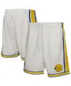 Mitchell & Ness Men's White Golden State Warriors Authentic Shorts In White