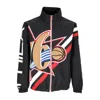 Mitchell & Ness Men's Windbreaker Nba Exploded Logo Warm Up Jacket Hardwood Classics Phi76e Black In Black