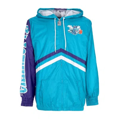 Mitchell & Ness Men's Windbreaker Nba Undeniable Full Zip Windbreaker Hardwood Classics Chahor Blue