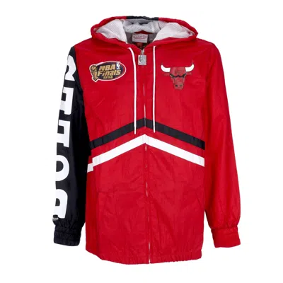Mitchell & Ness Men's Windbreaker Nba Undeniable Full Zip Windbreaker Hardwood Classics Chibul In Scarlet