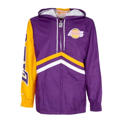 Mitchell & Ness Men's Windbreaker Nba Undeniable Full Zip Windbreaker Hardwood Classics Loslak In Purple