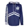 Mitchell & Ness Men's Windbreaker Ncaa Undeniable Full Zip Windbreaker Geohoy In Navy