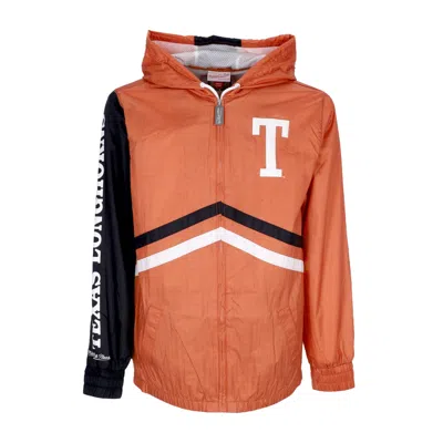 Mitchell & Ness Men's Windbreaker Ncaa Undeniable Full Zip Windbreaker Texlon In Orange