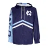 Mitchell & Ness Men's Windbreaker Ncaa Undeniable Full Zip Windbreaker Unchee Navy In Navy