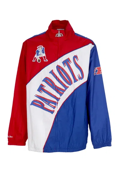 Mitchell & Ness Men's Windbreaker Nfl Arched Retro Lined Windbreaker Neepat Multi/white