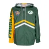 Mitchell & Ness Men's Windbreaker Nfl Undeniable Full Zip Windbreaker Grepac Dark Green In Dark Green