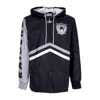 Mitchell & Ness Men's Windbreaker Nfl Undeniable Full Zip Windbreaker Oakrai Black In Black