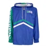 Mitchell & Ness Men's Windbreaker Nfl Undeniable Full Zip Windbreaker Seasea Royal In Royal