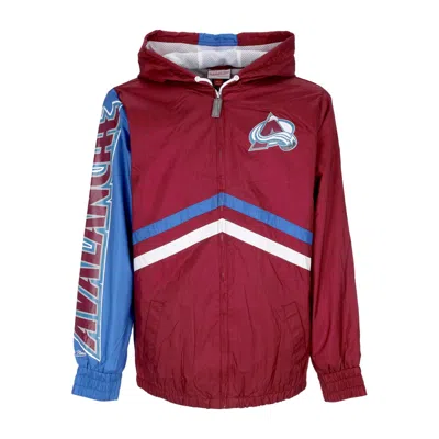 Mitchell & Ness Men's Windbreaker Nhl Undeniable Full Zip Windbreaker Colava In Cardinal