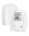 Mitchell & Ness Men's X Bud Light White San Francisco 49ers The Crest Pullover Sweatshirt In White