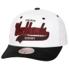 Mitchell & Ness Mens Chicago Blackhawks  Blackhawks Tail Sweep Pro Snapback In White/black